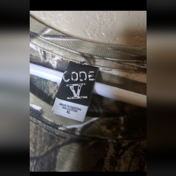 CODE V Camo Men's T Shirt Size XL - Picture 2 of 6